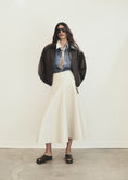 Load image into Gallery viewer, VITA MAXI LEATHER SKIRT