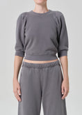 Load image into Gallery viewer, PLEATED SHORT SLEEVE CREW
