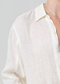 Load image into Gallery viewer, KAYLA SHRUNKEN LINEN SHIRT