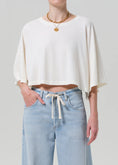 Load image into Gallery viewer, CROP CAPE TEE