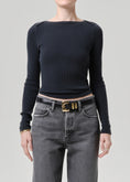 Load image into Gallery viewer, LONG SLEEVE BABY WAFFLE TEE