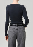 Load image into Gallery viewer, LONG SLEEVE BABY WAFFLE TEE