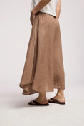 Load image into Gallery viewer, VIRGINIA LINEN SKIRT