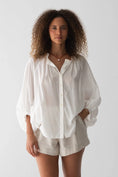 Load image into Gallery viewer, THALIA COTTON VOILE SHIRT