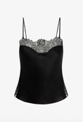 Load image into Gallery viewer, SILK LACE CAMI