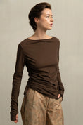 Load image into Gallery viewer, BELA DRAPED TEE