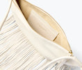 Load image into Gallery viewer, ERIKA CRESCENT FRINGE BAG