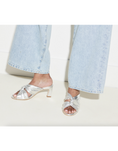 Load image into Gallery viewer, VALENTINA TWIST MID HEEL SANDAL