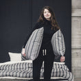 Load image into Gallery viewer, THE TACK STRIPE PILLOW SHAM
