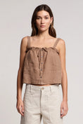 Load image into Gallery viewer, IZZIE LINEN TANK TOP