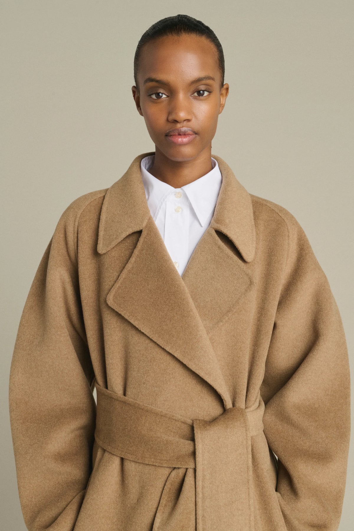 HARVARD CASHMERE WRAP COAT