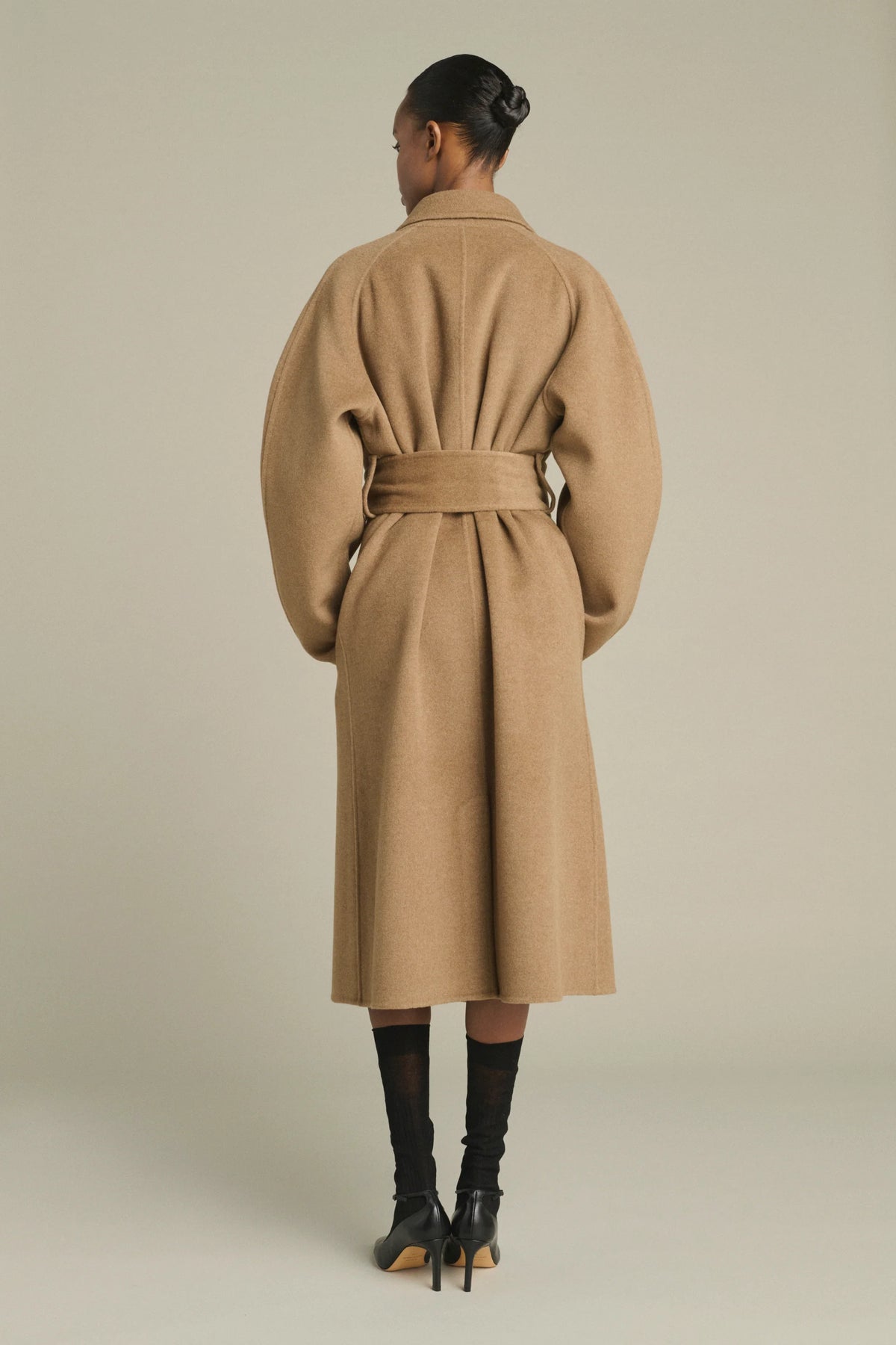 HARVARD CASHMERE WRAP COAT