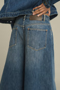 Load image into Gallery viewer, JOYCE DENIM CULOTTE PANT
