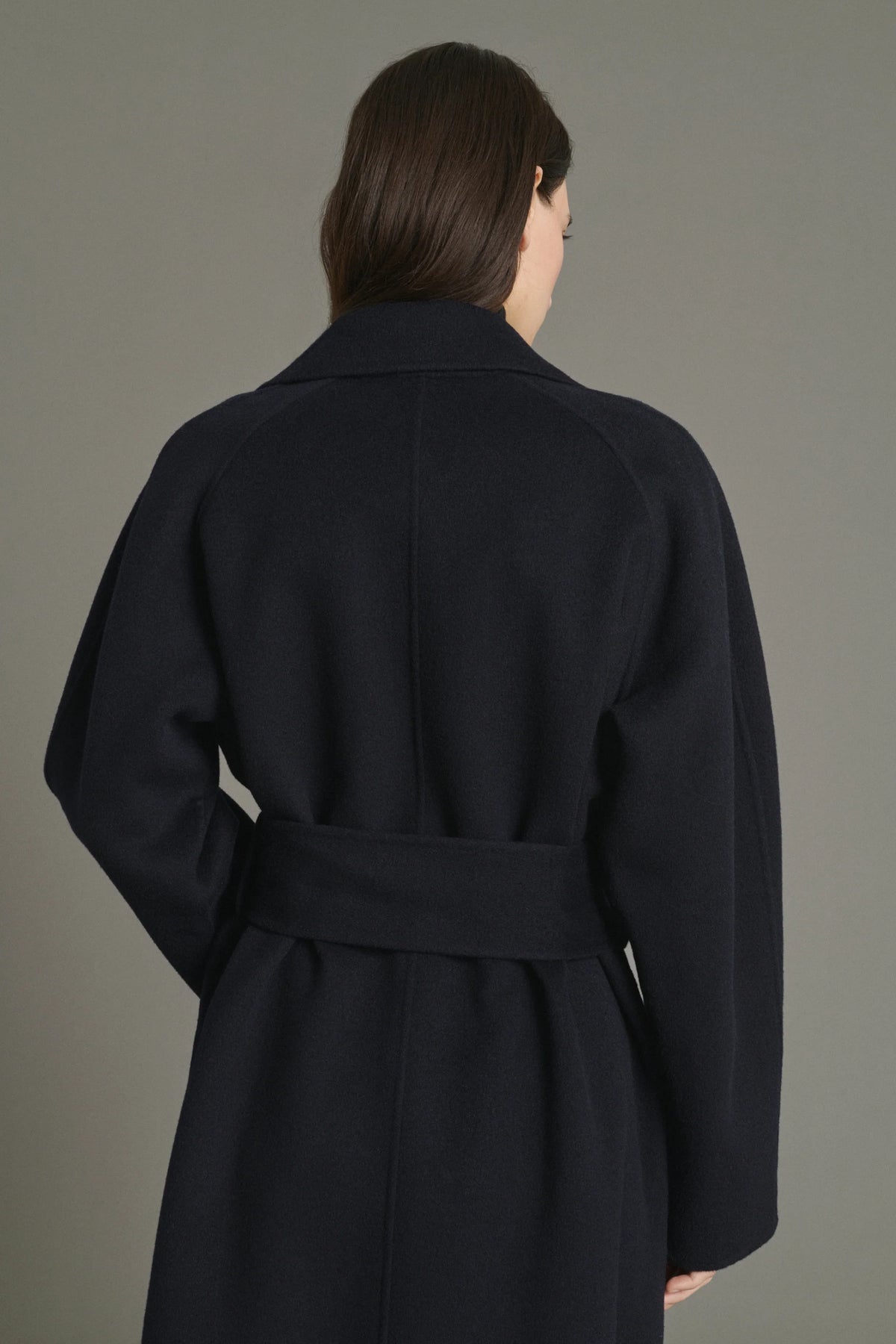 HARVARD WOOL WRAP COAT