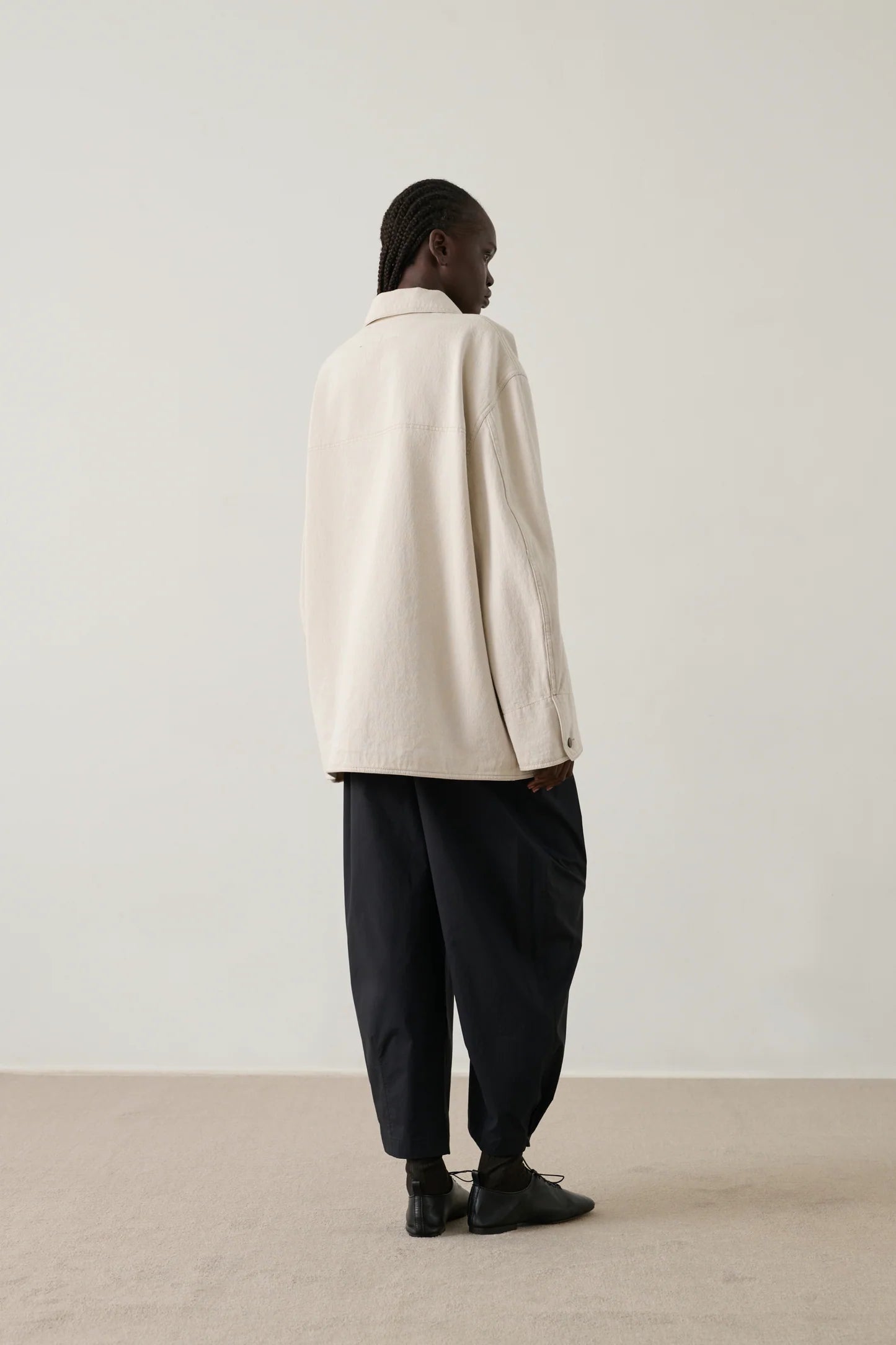VERNON POPLIN TROUSERS