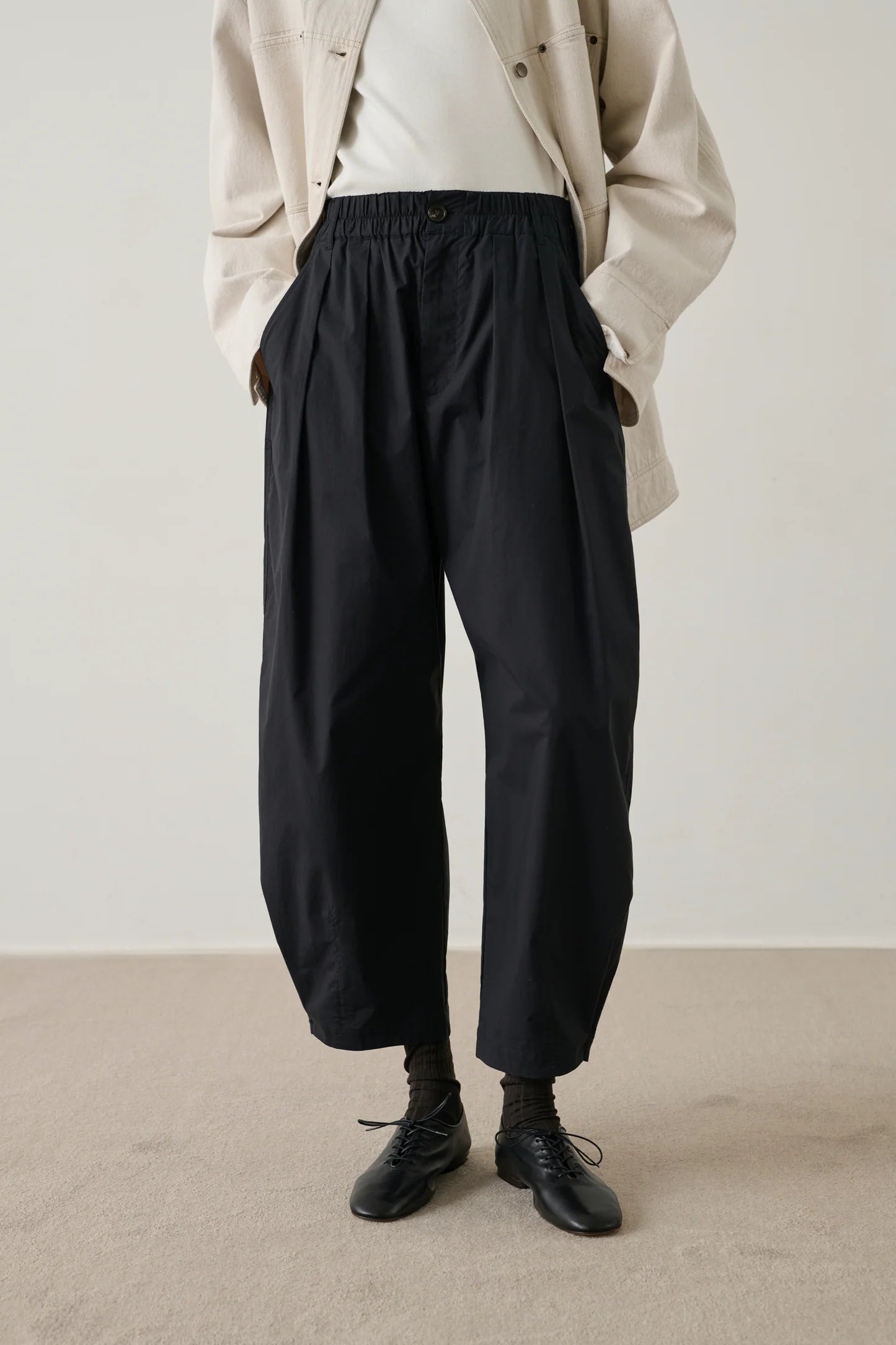 VERNON POPLIN TROUSERS