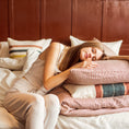 Load image into Gallery viewer, SWIMMERS STRIPE PILLOW CASE
