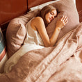 Load image into Gallery viewer, SWIMMERS STRIPE PILLOW SHAM
