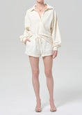 Load image into Gallery viewer, VIVIENNE ROLLED SWEATSHORT
