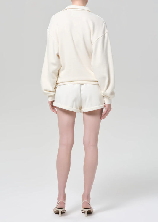 VIVIENNE ROLLED SWEATSHORT