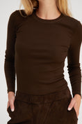 Load image into Gallery viewer, L/S BABY TEE AMERICANO
