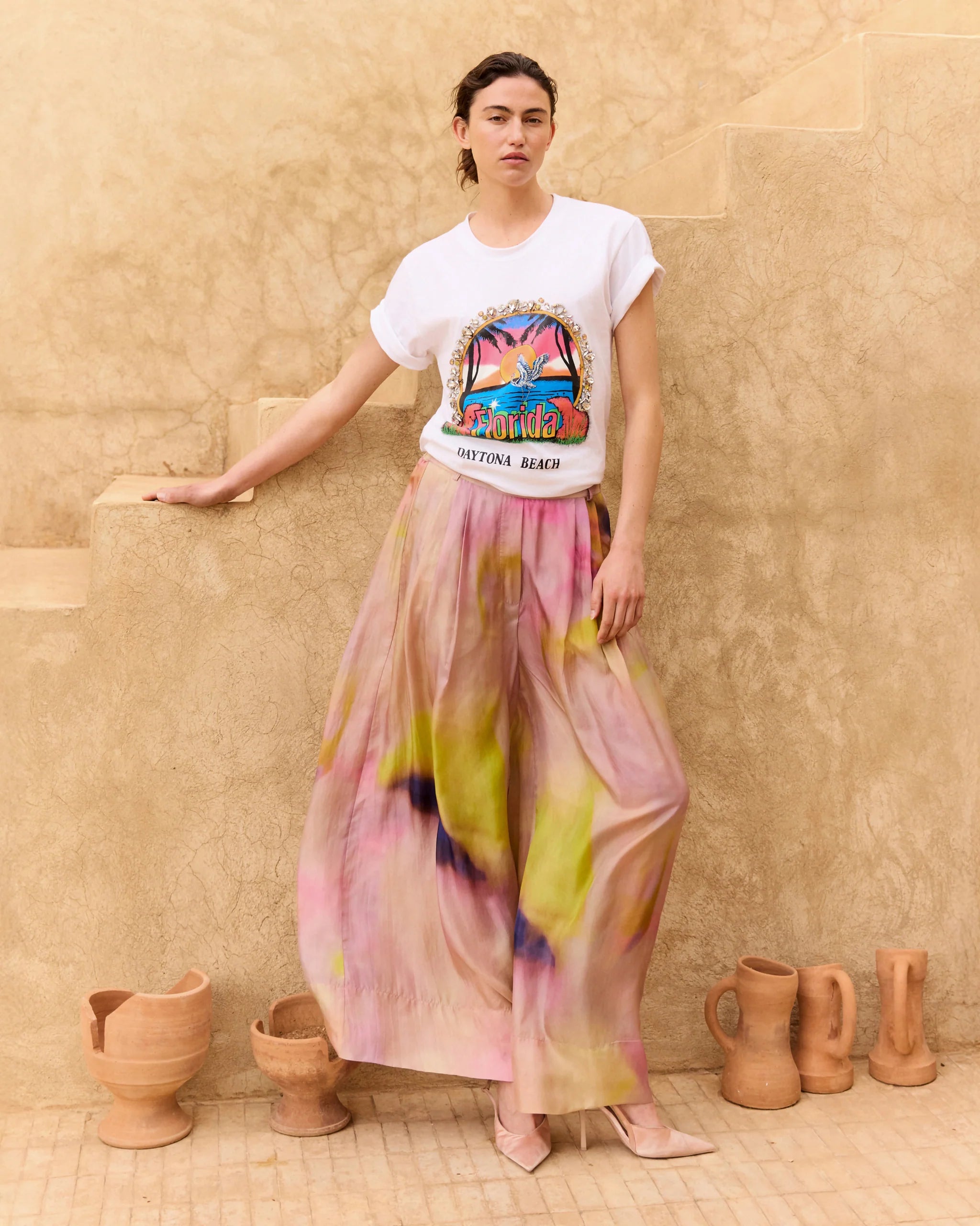 ROSA SILK PANT