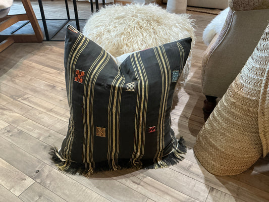 STRIPE + SHAPE PILLOW