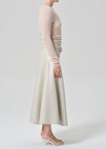 Load image into Gallery viewer, VITA MAXI LEATHER SKIRT
