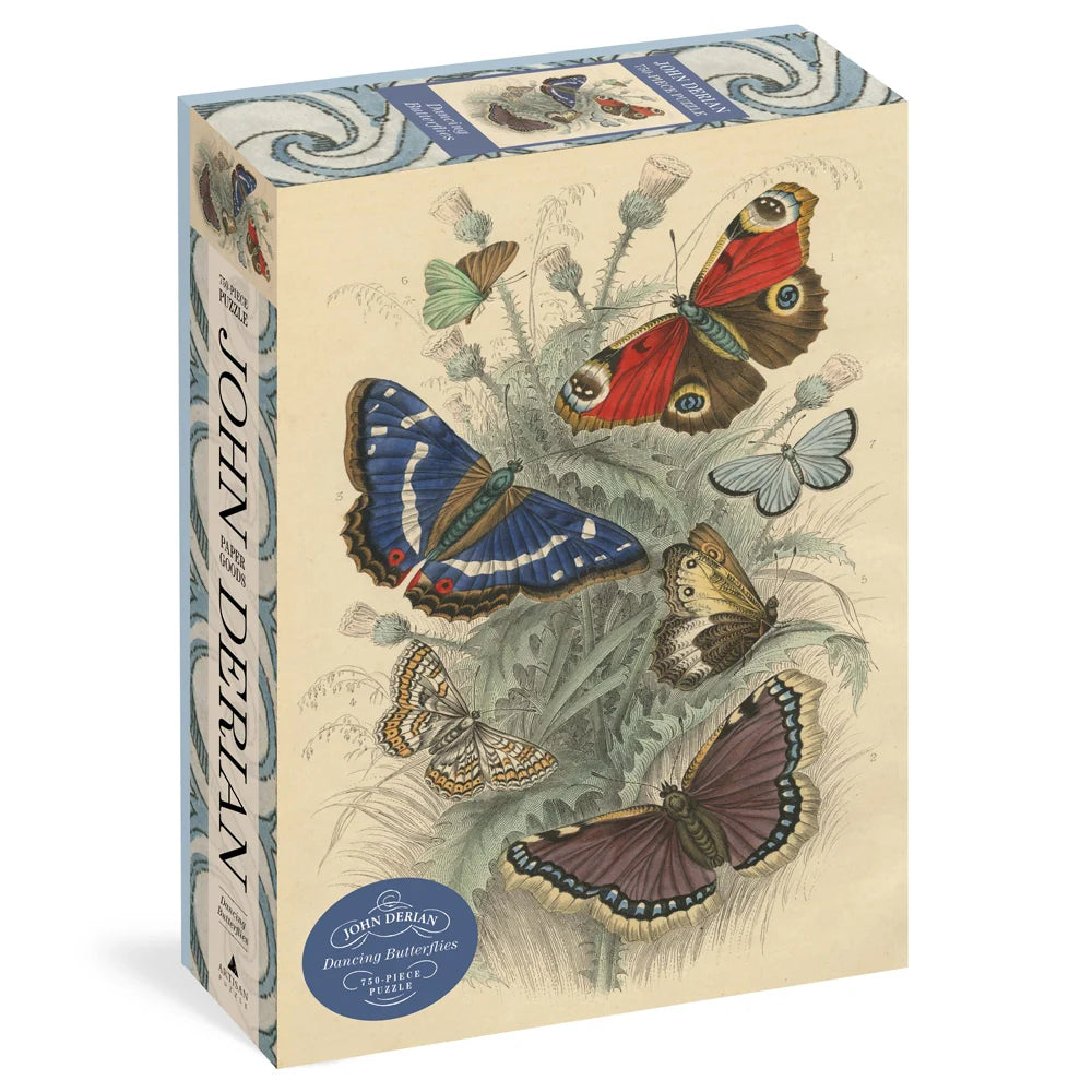 JOHN DERIAN DANCING BUTTERFLIES 750 PIECE PUZZLE