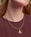 Load image into Gallery viewer, 4MM WIDE 16" ITALIAN CHAIN LINK NECKLACE - 14K YELLOW GOLD
