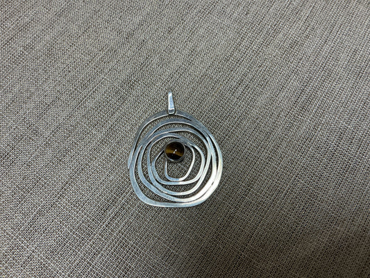 ED LEVIN SPIRAL PENDANT