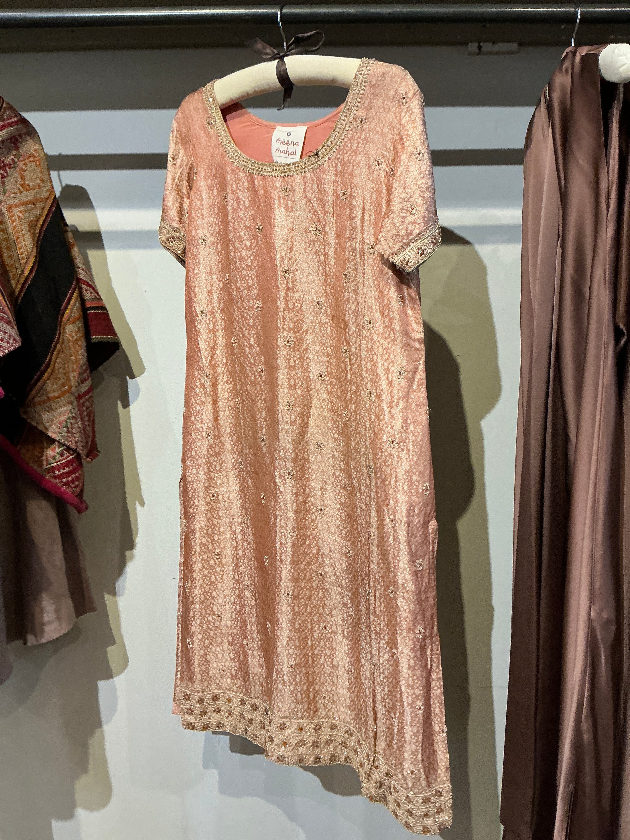 VINTAGE INDIAN SILK DRESS