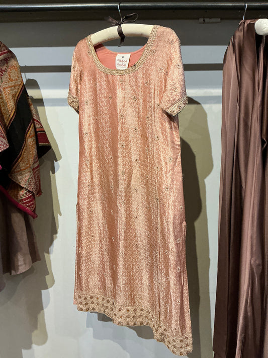 VINTAGE INDIAN SILK DRESS