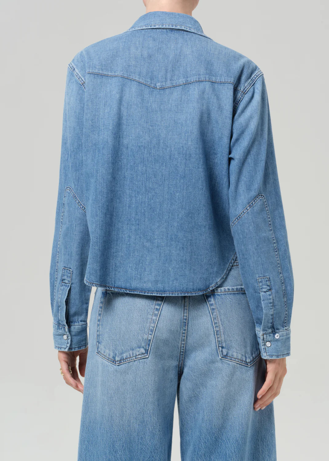 CROPPED WESTERN SHIRT