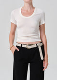 Load image into Gallery viewer, MAUDE U-NECK TEE
