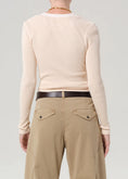 Load image into Gallery viewer, DREA WAFFLE HENLEY
