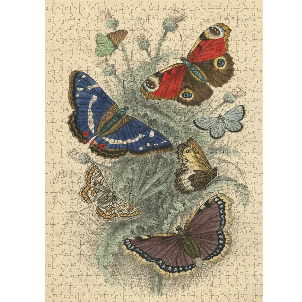 JOHN DERIAN DANCING BUTTERFLIES 750 PIECE PUZZLE