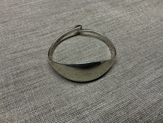 WIDE FORGED BANGLE