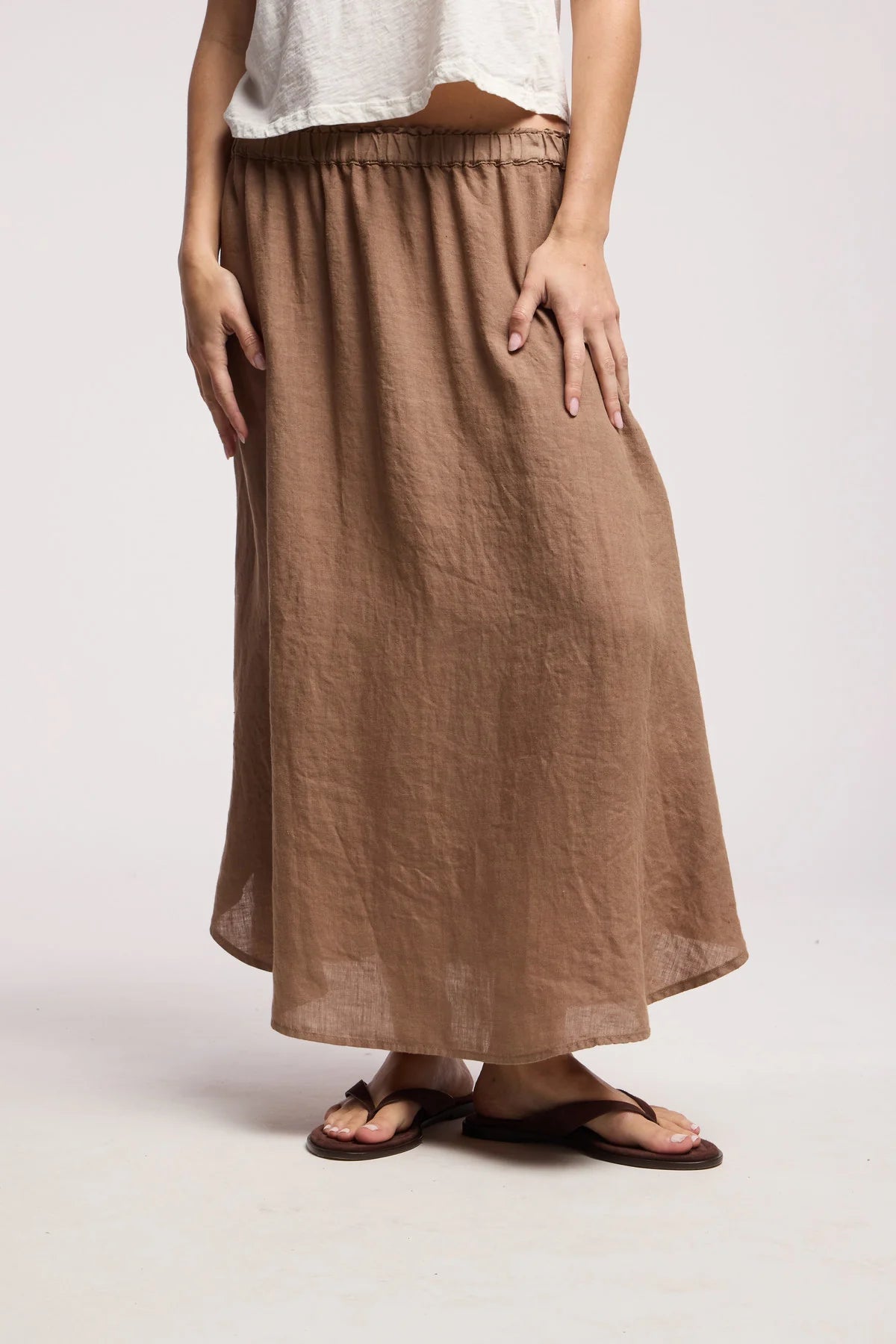 VIRGINIA LINEN SKIRT