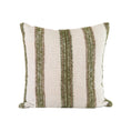 Load image into Gallery viewer, BECKER PILLOW 23 X 23 NATURAL + OLIVE (#57)
