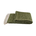 Load image into Gallery viewer, BELL THROW 71 X 51 NATURAL + OLIVE (#57)
