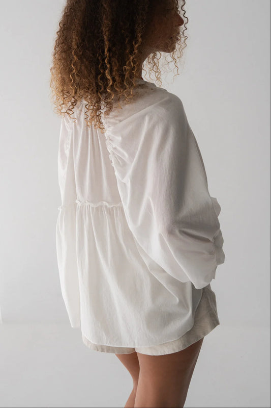 THALIA COTTON VOILE SHIRT