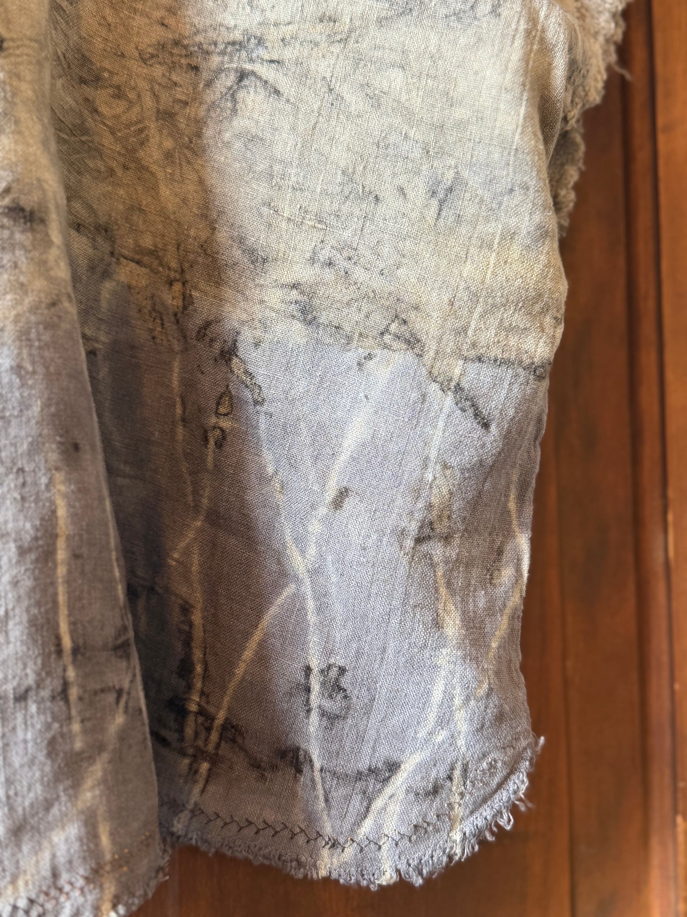 ECO PRINTED TOP - M