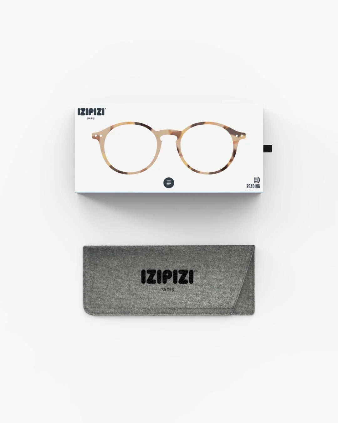 READING #D GLASSES IN LIGHT TORTOISE