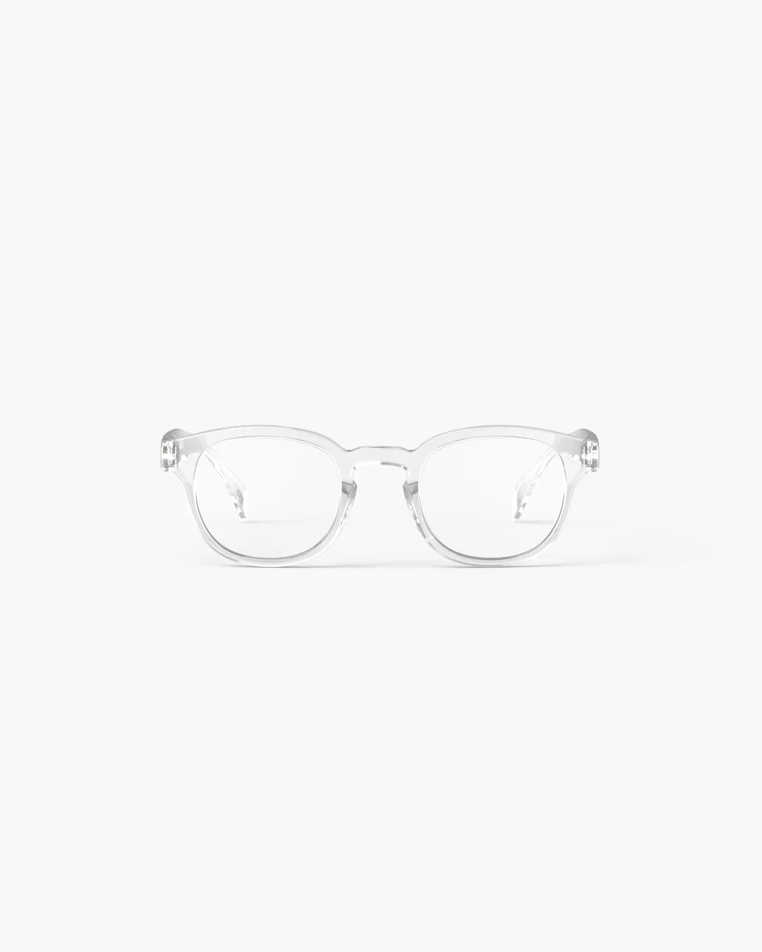 READING #C GLASSES IN CRYSTAL