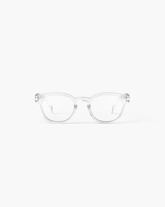READING #C GLASSES IN CRYSTAL