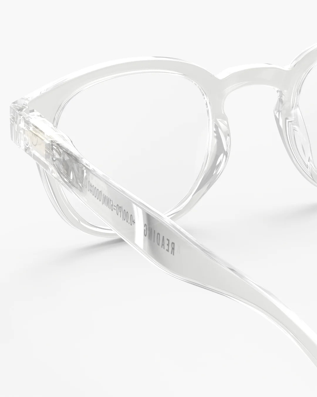 READING #C GLASSES IN CRYSTAL