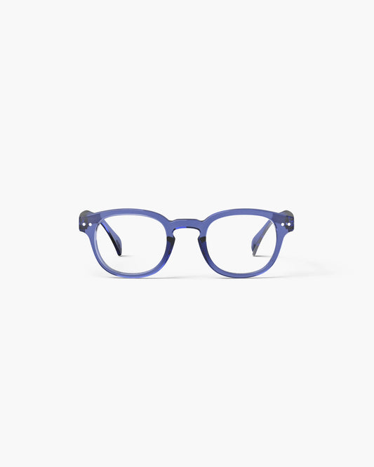 READING #C GLASSES IN BLUE LINE