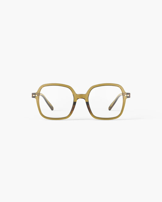 READING OFFICE GLASSES IN GOLDEN GREEN