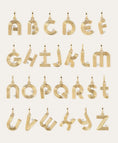 Load image into Gallery viewer, INITIAL HINGED CHARM-14K LETTER A
